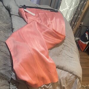 Alice + Olivia Coral Pink Trousers